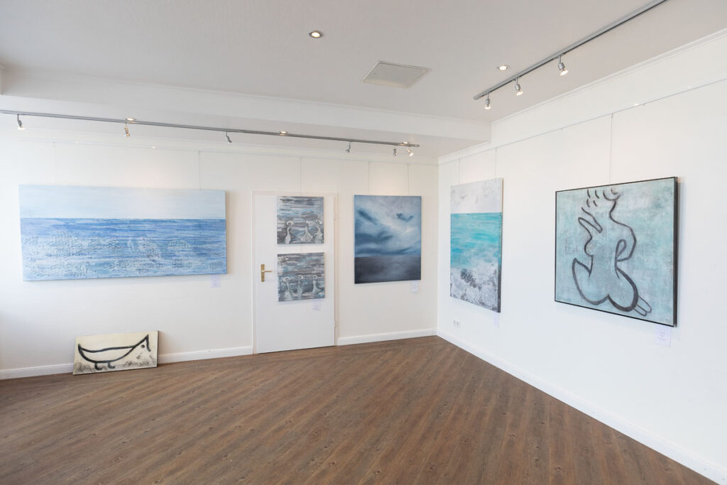 Noch bis 29. April können die Werke von Kirsten Niegel in der Galerie am Meer betrachtet werden.