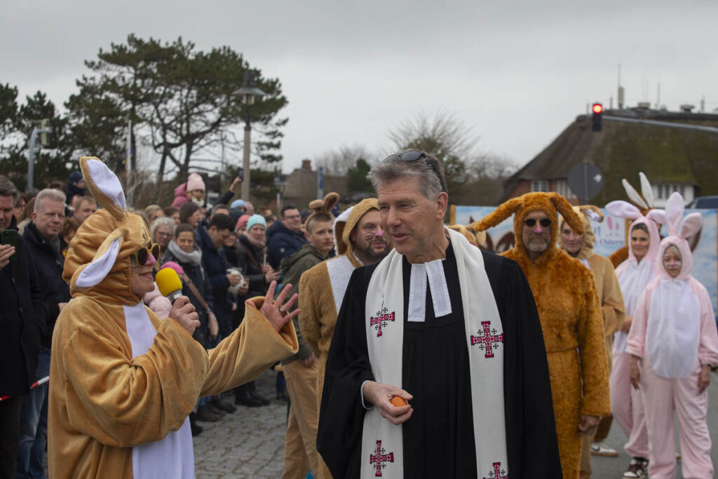 Journalistin Imke Wein und Pastor Rainer Chinnow Foto: Syltexklusiv.com