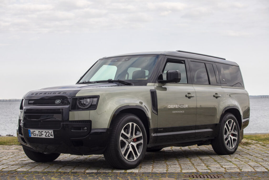 defender 130 auf Sylt in Hörnum