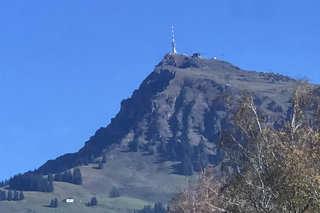 Blick auf das Kitzbühler Horn