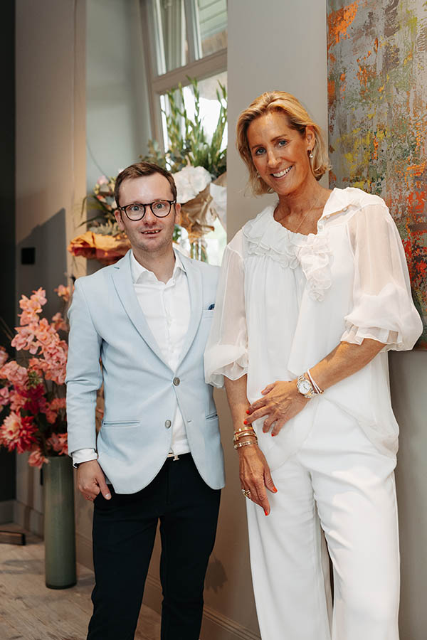 PR Profi Tim Petersen und Künstlerin Tini Richter