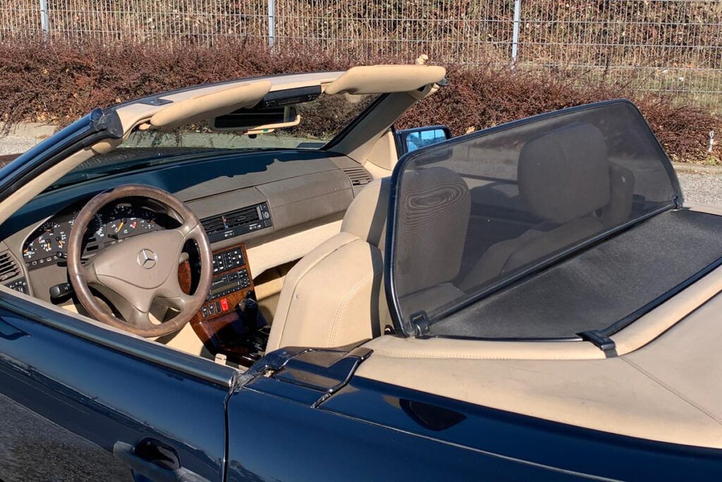 mercedes sl innen