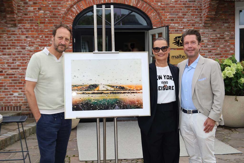 v.l. Stefan Acs, Jenny Juergens, Kai-Andre Mueller