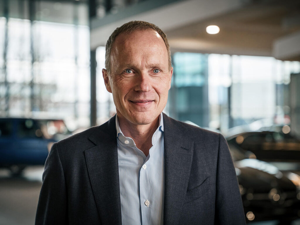 Matthias Kallis, Vorsitzender der Geschäftsleitung der Mercedes-Benz Niederlassungen in Hamburg und Norddeutschland  @AMG Brand Center Hamburg