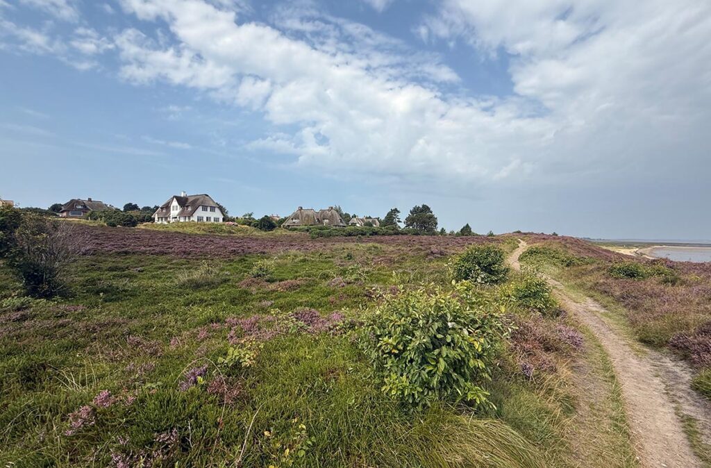 Wanderweg oberhalb des Weissen Kliffs