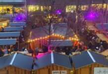 Eröffnung des Sylter Wintermarktes 2025 wintermarkt sylt abends