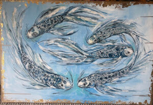 doreen ihme poisson bleu