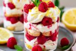 Syltexklusiv Rezept: Zitronen Himbeer Tiramisu im Glas